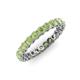 3 - Tiffany 2.80 mm Peridot Eternity Band 