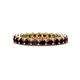 1 - Tiffany 2.80 mm Red Garnet Eternity Band 
