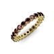 3 - Tiffany 2.80 mm Red Garnet Eternity Band 