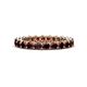 1 - Tiffany 2.80 mm Red Garnet Eternity Band 