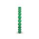 5 - Tiffany 2.80 mm Emerald Eternity Band 