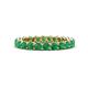 1 - Tiffany 2.80 mm Emerald Eternity Band 