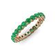 3 - Tiffany 2.80 mm Emerald Eternity Band 