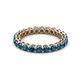 2 - Tiffany 2.80 mm Blue Diamond Eternity Band 