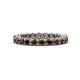 1 - Tiffany 2.80 mm Smoky Quartz Eternity Band 