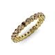 3 - Tiffany 2.80 mm Smoky Quartz Eternity Band 