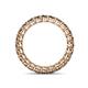4 - Tiffany 2.80 mm Smoky Quartz Eternity Band 