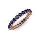 3 - Tiffany 2.80 mm Blue Sapphire Eternity Band 