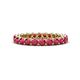 1 - Tiffany 2.80 mm Ruby Eternity Band 