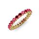 3 - Tiffany 2.80 mm Ruby Eternity Band 