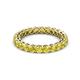 2 - Tiffany 2.80 mm Yellow Sapphire Eternity Band 