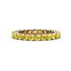 1 - Tiffany 2.80 mm Yellow Sapphire Eternity Band 