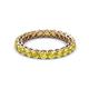 2 - Tiffany 2.80 mm Yellow Sapphire Eternity Band 