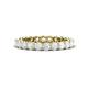 1 - Tiffany 2.80 mm White Sapphire Eternity Band 