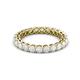2 - Tiffany 2.80 mm White Sapphire Eternity Band 