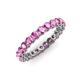3 - Tiffany 2.80 mm Pink Sapphire Eternity Band 