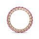 4 - Tiffany 2.80 mm Pink Sapphire Eternity Band 
