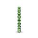 5 - Tiffany 2.80 mm Green Garnet Eternity Band 