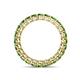 4 - Tiffany 2.80 mm Green Garnet Eternity Band 