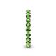 5 - Tiffany 2.80 mm Green Garnet Eternity Band 