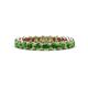 1 - Tiffany 2.80 mm Green Garnet Eternity Band 