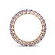 4 - Tiffany 2.80 mm Tanzanite Eternity Band 