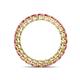 4 - Tiffany 2.80 mm Pink Tourmaline Eternity Band 