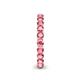5 - Tiffany 2.80 mm Pink Tourmaline Eternity Band 