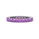1 - Tiffany 2.80 mm Amethyst Eternity Band 