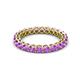 2 - Tiffany 2.80 mm Amethyst Eternity Band 