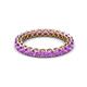 2 - Tiffany 2.80 mm Amethyst Eternity Band 