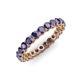 3 - Tiffany 2.80 mm Iolite Eternity Band 