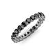 3 - Tiffany 2.80 mm Black Diamond Eternity Band 