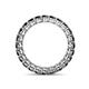 4 - Tiffany 2.80 mm Black Diamond Eternity Band 