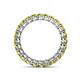 4 - Tiffany 2.80 mm Yellow Diamond Eternity Band 