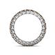 4 - Tiffany 2.80 mm Smoky Quartz Eternity Band 