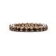 1 - Tiffany 2.80 mm Smoky Quartz Eternity Band 