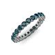 3 - Tiffany 2.80 mm London Blue Topaz Eternity Band 