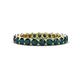 1 - Tiffany 2.80 mm London Blue Topaz Eternity Band 