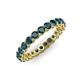 3 - Tiffany 2.80 mm London Blue Topaz Eternity Band 