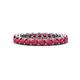 1 - Tiffany 2.80 mm Ruby Eternity Band 