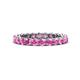 1 - Tiffany 2.80 mm Pink Sapphire Eternity Band 