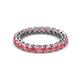 2 - Tiffany 2.80 mm Pink Tourmaline Eternity Band 