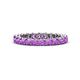 1 - Tiffany 2.80 mm Amethyst Eternity Band 