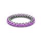 2 - Tiffany 2.80 mm Amethyst Eternity Band 