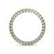 4 - Tiffany 2.00 mm Yellow Sapphire Eternity Band 