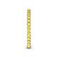 5 - Tiffany 2.00 mm Yellow Sapphire Eternity Band 
