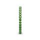 5 - Tiffany 2.00 mm Green Garnet Eternity Band 