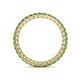 4 - Tiffany 2.00 mm Green Garnet Eternity Band 