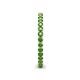 5 - Tiffany 2.00 mm Green Garnet Eternity Band 